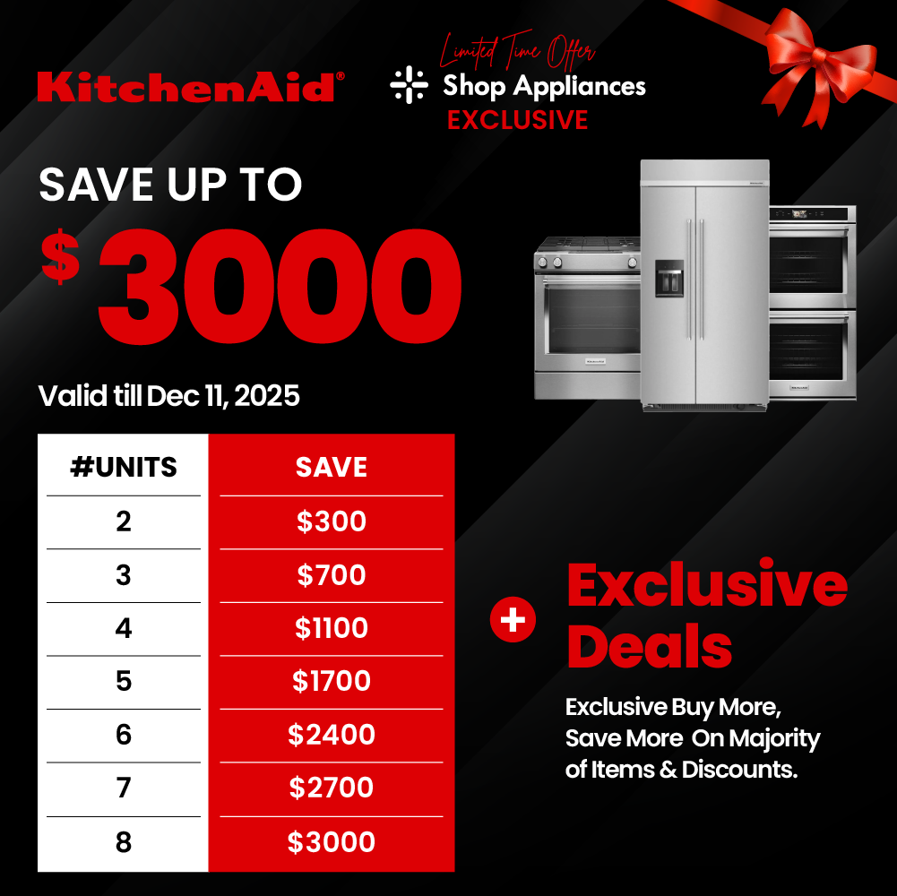 KitchenAid buy more save more promotion
